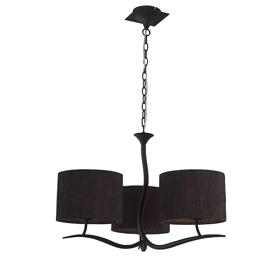 Eve Anthracite-Black Ceiling Lights Mantra Multi Arm Fittings